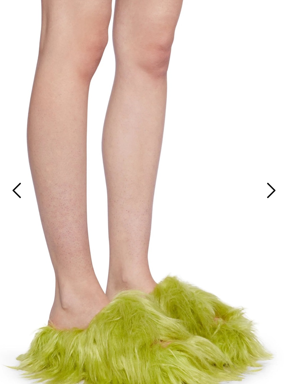Current Mood x Dolls Kill - Case of the Grumpies Slides - GREEN - Size 12